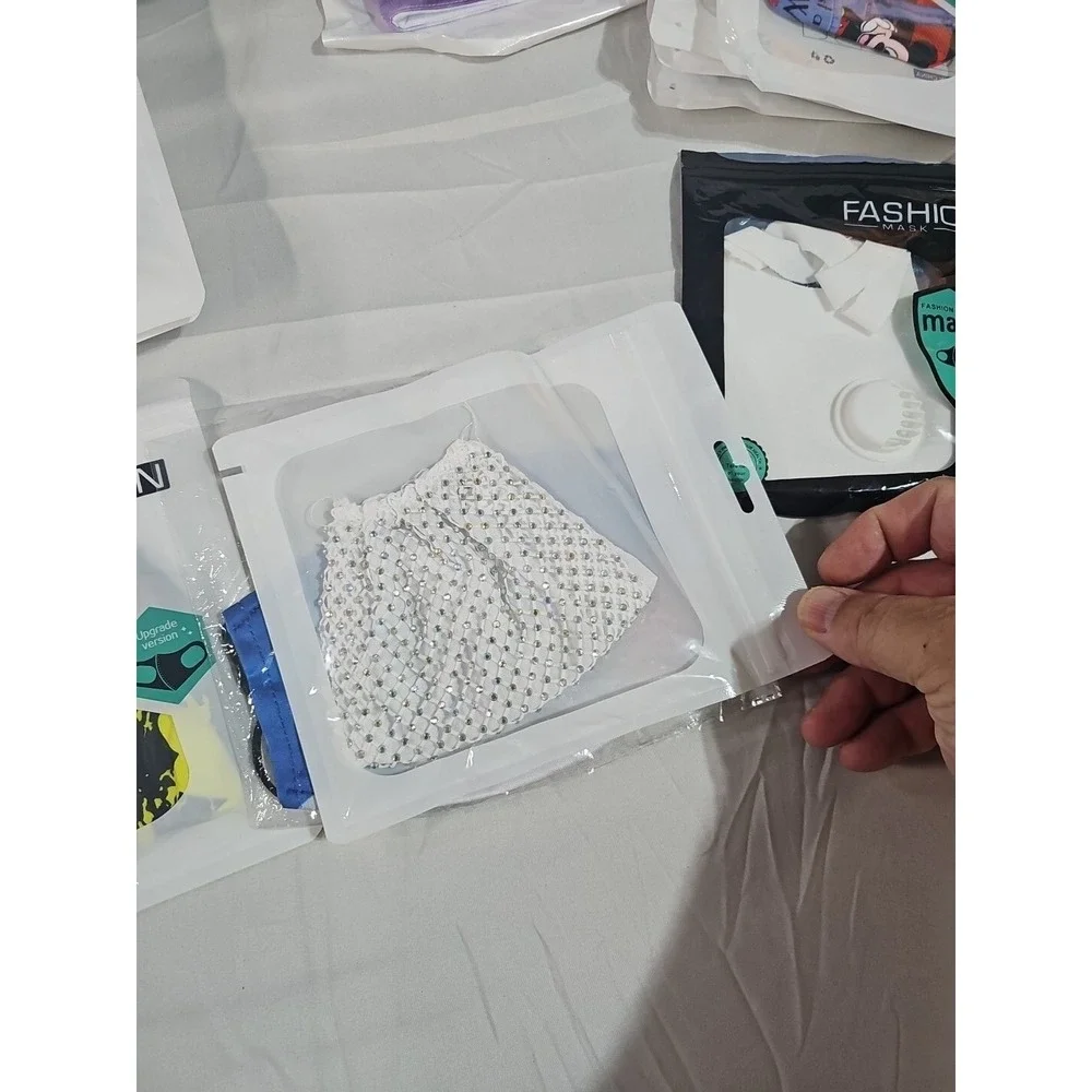Lot‎ of 29 Reusable Fabric Face Masks Washable Soccer, Mickey, Harry Potter